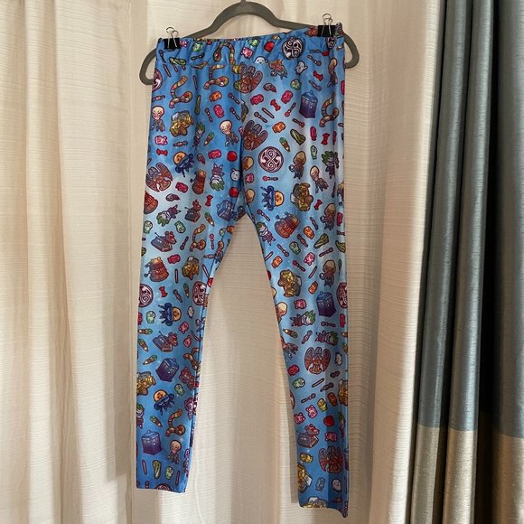 Teefury Doctor Who Leggings - Picture 2 of 6